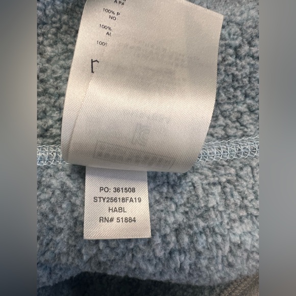 Patagonia Better Sweater 1/4 Zip Pullover Womens Small Blue Fleece Jacket - Picture 9 of 9